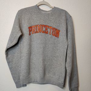 Ivysport Princeton University Gray Graphic Long Sleeve Shirt Size Small